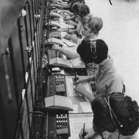 Telephone switchboard operators